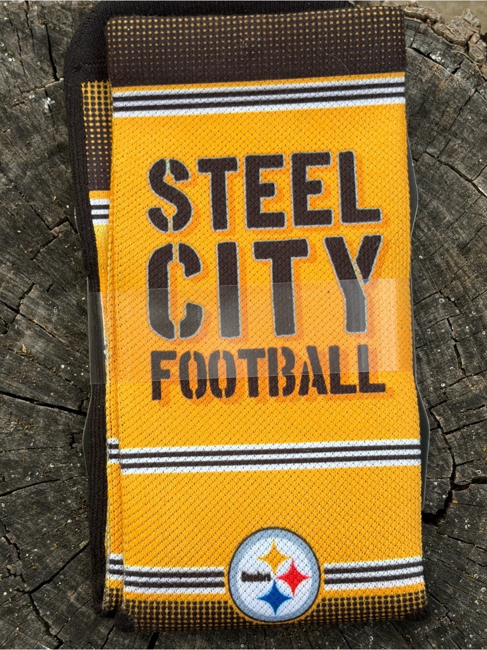 Football Crew Socks - Yellow by